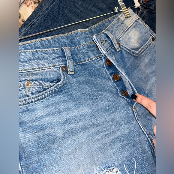 &Denim H&M Distressed Boyfriend Jeans - Picture 3 of 3